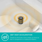 Duux Threesixty 2 Smart Fan + Heater in White - DXCH08UK image 6