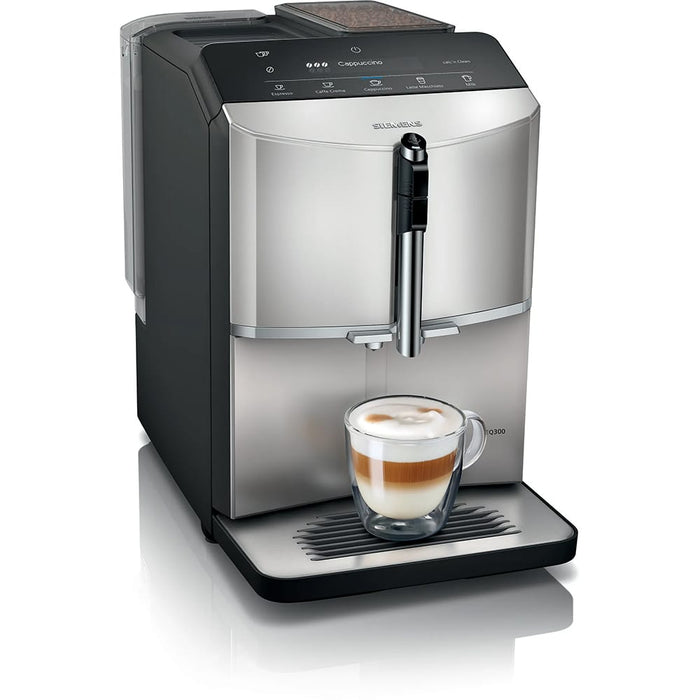 Siemens Fully Automatic Bean to Cup Coffee Machine in Silver - TF303G07 image 0