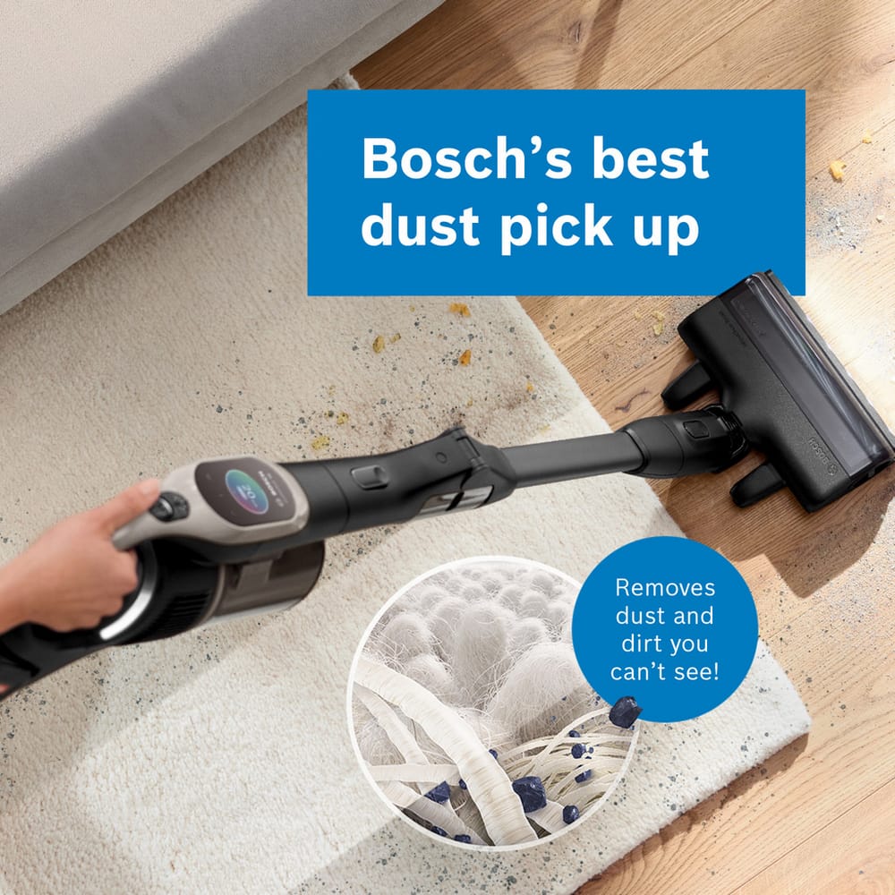 Bosch Unlimited 10 Cordless Vacuum Cleaner with up to 80 Minutes Run Time - BBS1041GGB image 10