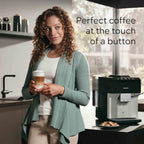 Siemens Fully Automatic Bean to Cup Coffee Machine in Black & Silver - TP515GB1 image 4