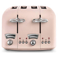 Delonghi Argento Flora 4 Slice Toaster in Pink CT04PK image 0