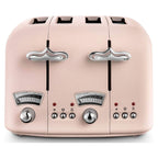 Delonghi Argento Flora 4 Slice Toaster in Pink CT04PK image 0
