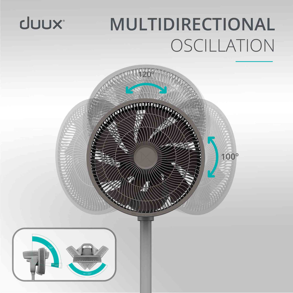 Duux Whisper 2 Fan in Grey - DXCF27UK image 5