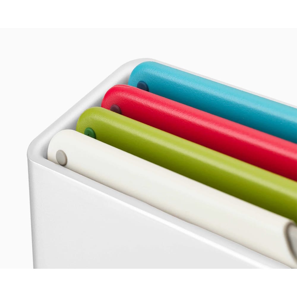 Joseph Joseph Folio Icon 4 Piece Regular Chopping Board Set in White - 60228 image 2