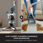 Shark CarpetXpert Deep Carpet Cleaner with Built-in StainStriker - White EX200UK image 10