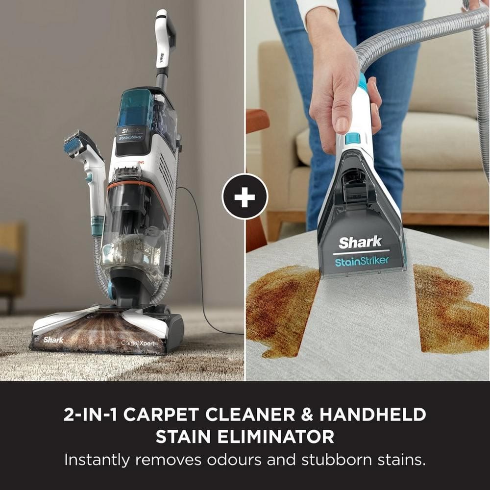 Shark CarpetXpert Deep Carpet Cleaner with Built-in StainStriker - White EX200UK image 10