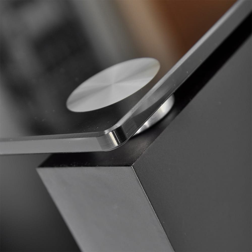 Ttap ELECAB-850-BLK Elegance 85cm Wide TV Stand image 2