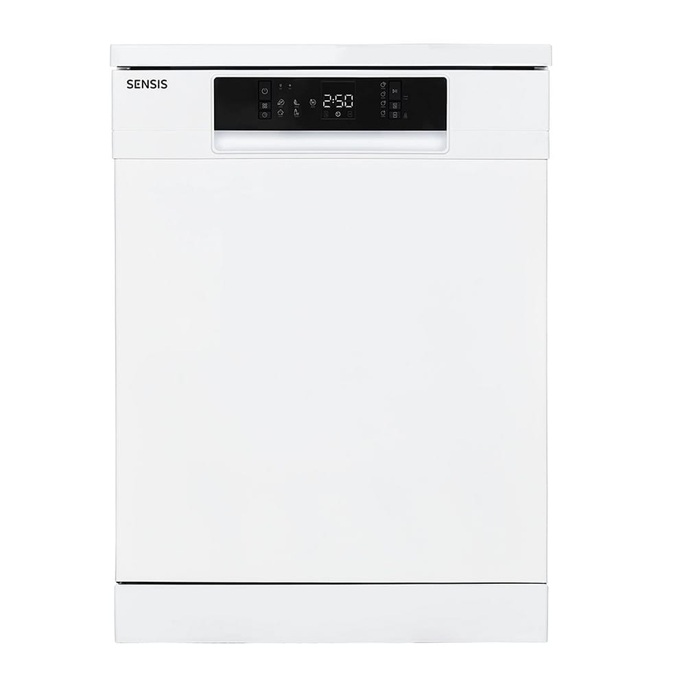 Sensis DWF0114FSDW 14 Place Setting Freestanding Dishwasher, 60 Wide, White