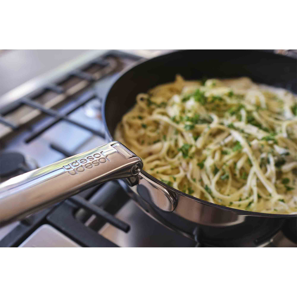 Joseph Joseph Space 2PC Steel Space Folding Handle Non-Stick Frying Pan Set - 1000019 image 6