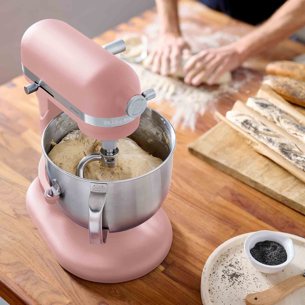 KitchenAid Artisan Mixer Bowl-Lift 6.6L in Dried Rose 5KSM70SHXBDR image 4