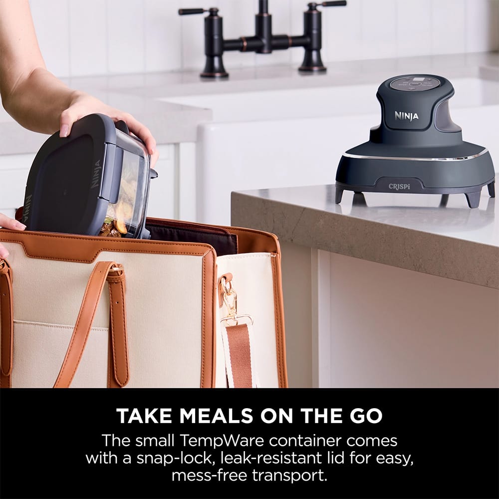 Ninja CRISPi 4-in-1 Portable Air Fryer in Cyberspace Blue - FN101UKGY image 3