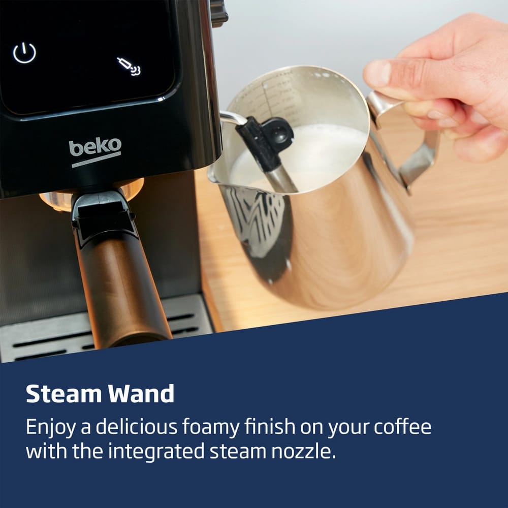 Beko CaffeExperto Manual Espresso Machine with Steam Wand - CEP5302B image 6