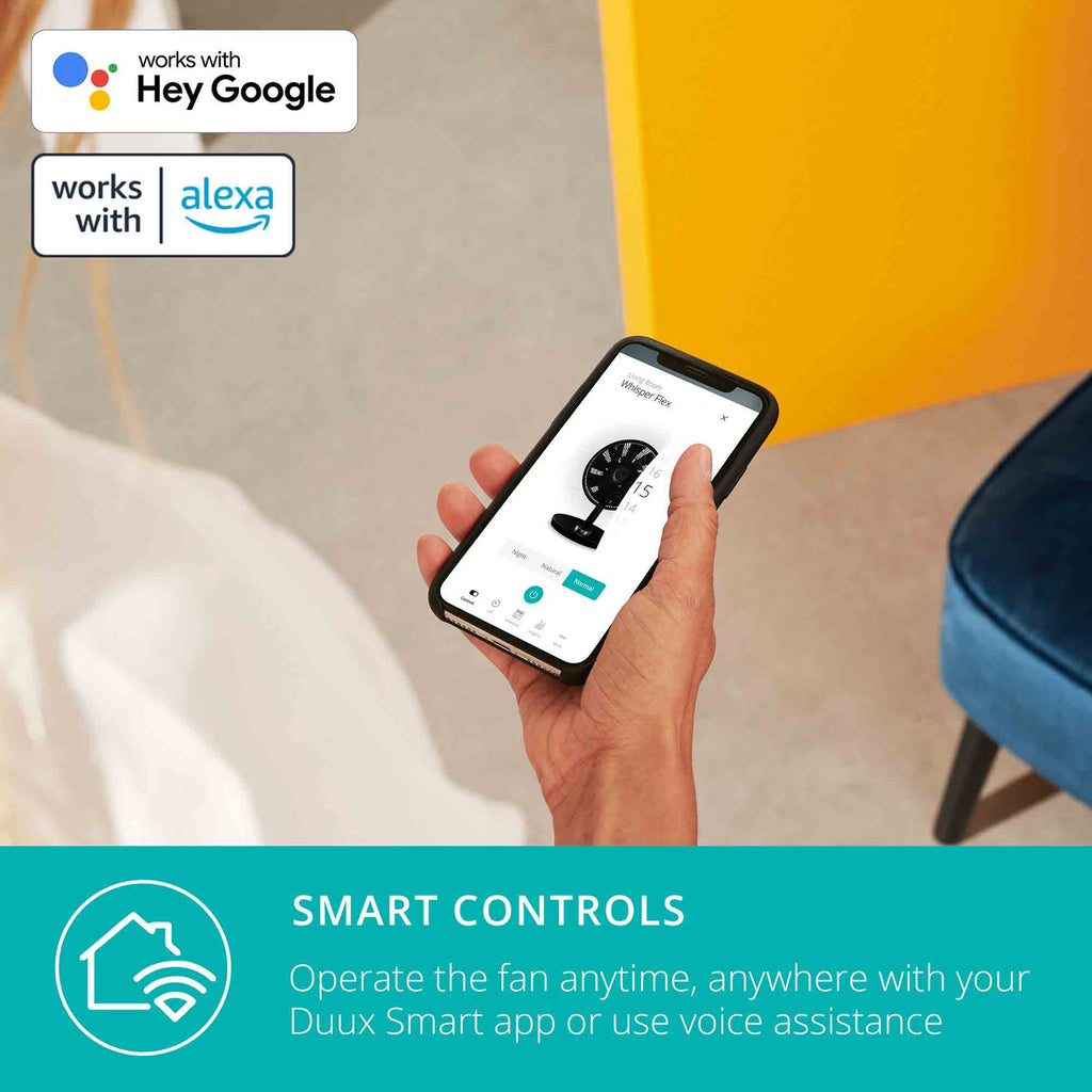 Duux Whisper Flex Smart Fan in Black - DXCF10 image 9