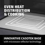 Caso Design MG25 EcoStyle Ceramic 25 Litre Microwave - 03329 image 4