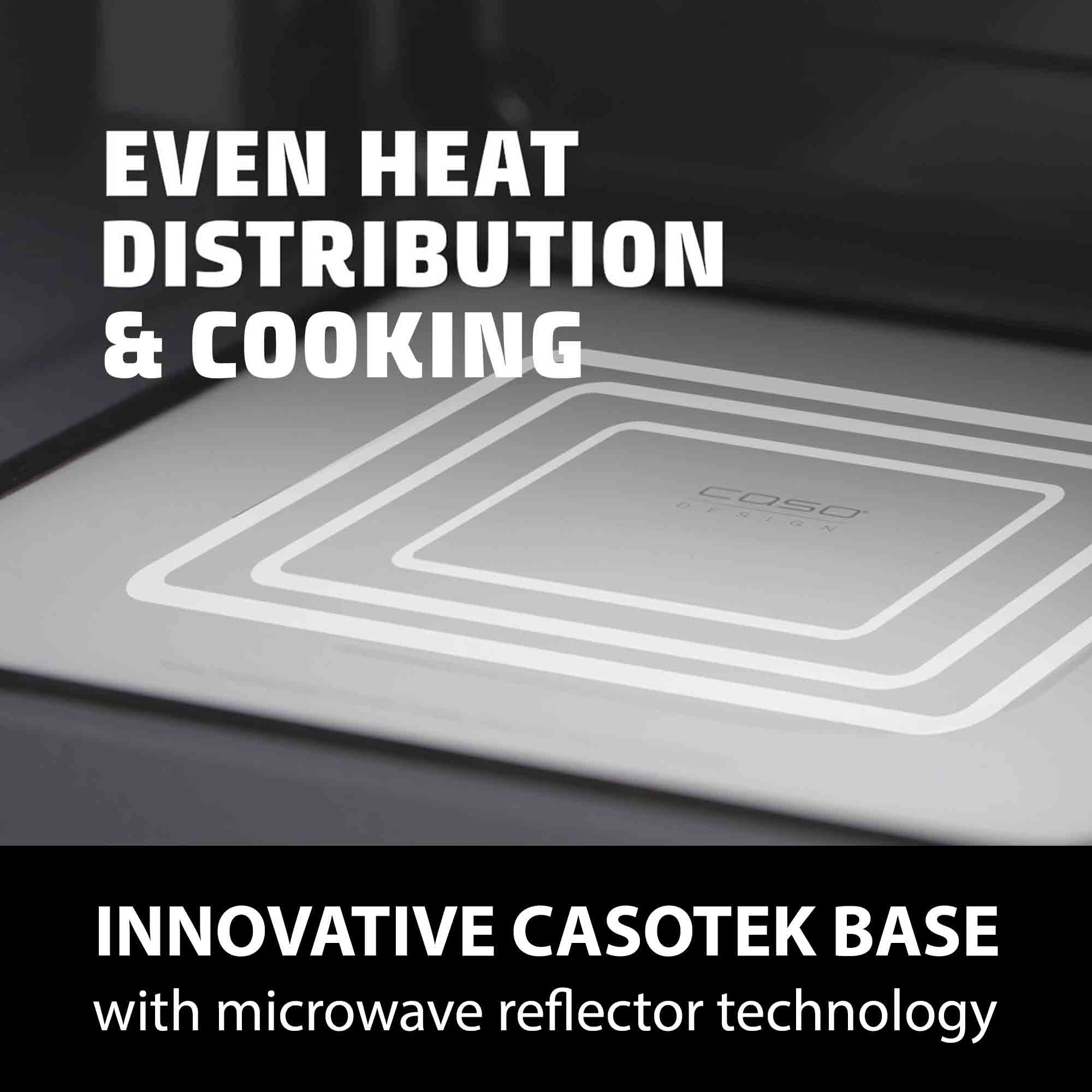 Caso Design MG25 EcoStyle Ceramic 25 Litre Microwave - 03329 image 4