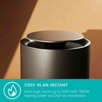 Duux Threesixty 2 Smart Fan + Heater in Grey - DXCH09UK image 1
