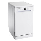 Sensis DWF0110SLEW 10 Place Setting Freestanding Slimline Dishwasher, 45cm Wide, White image 1