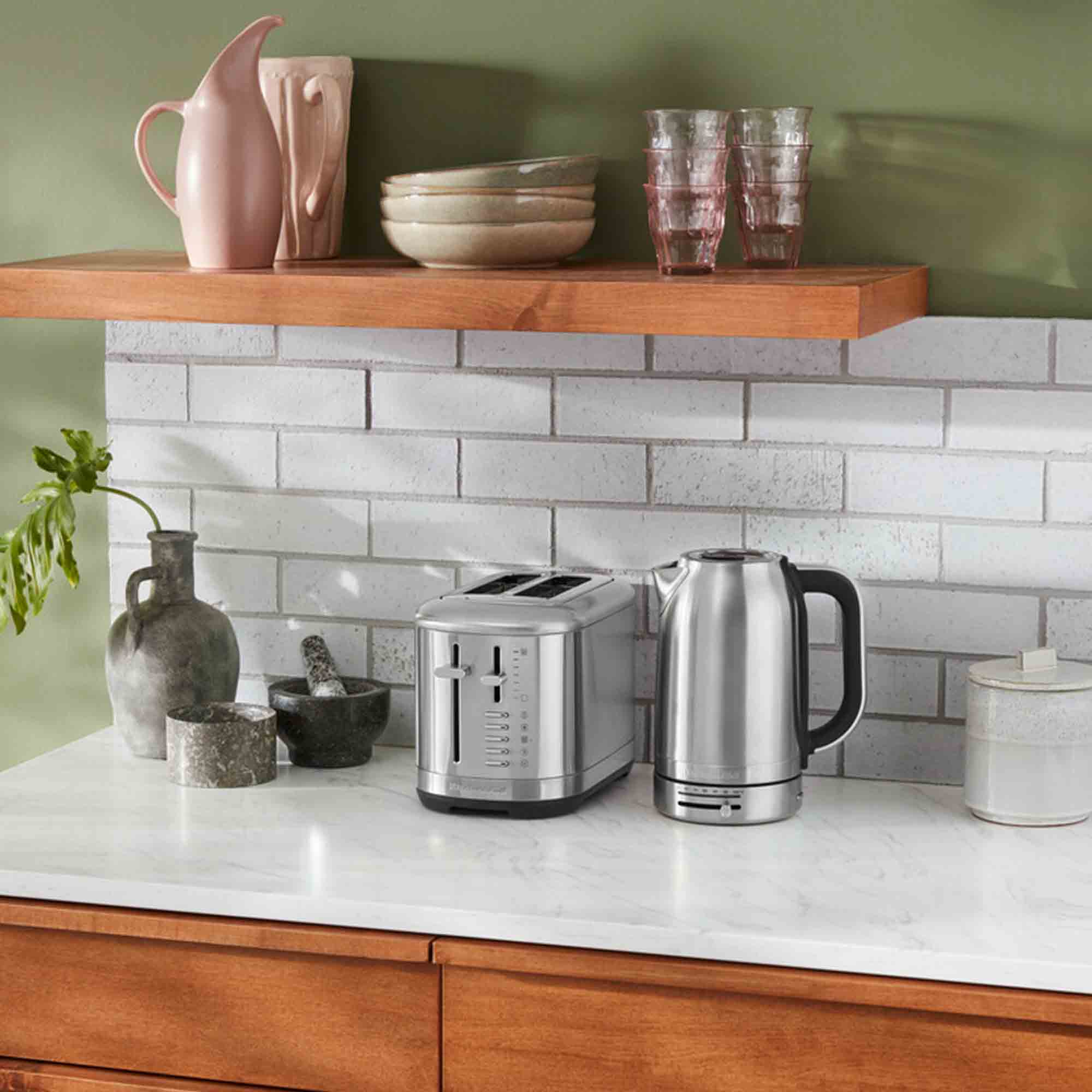 KitchenAid Manual Control 2 Slot Toaster in Stainless Steel 5KMT2109BSX image 4