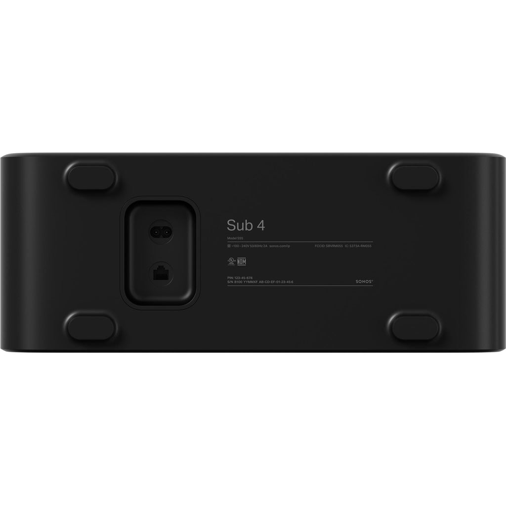 Sonos SUB (GEN4) Black Wireless Subwoofer image 2