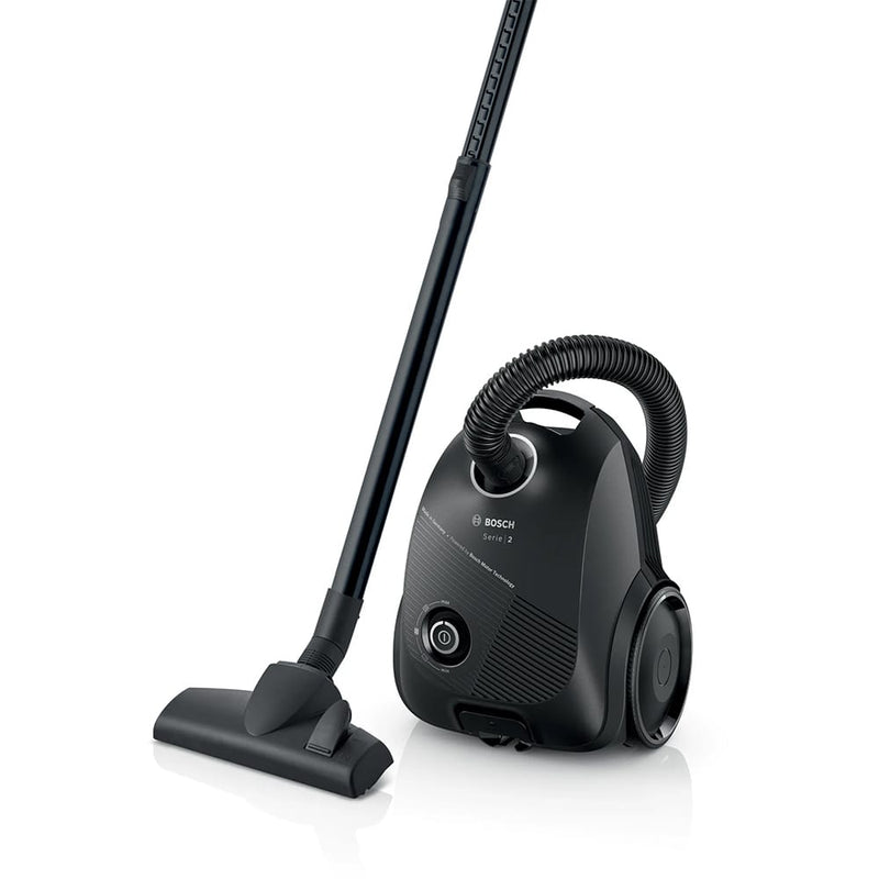 Bosch Serie 2 ProEco 600W 3kg Bagged Cylinder Vacuum Cleaner in Black BGBS2BA1GB image 0