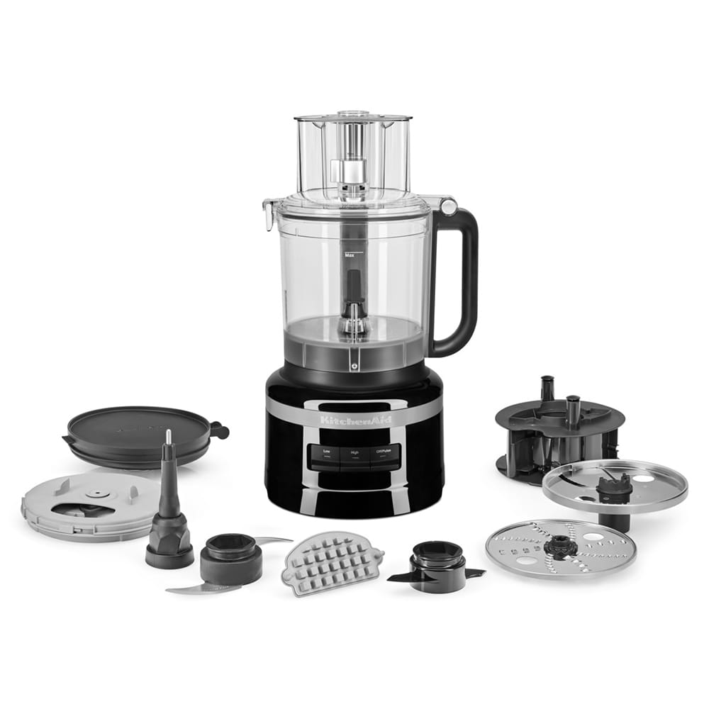 KitchenAid 3.1L Artisan Food Processor in Onyx Black 5KFP1319BOB image 1