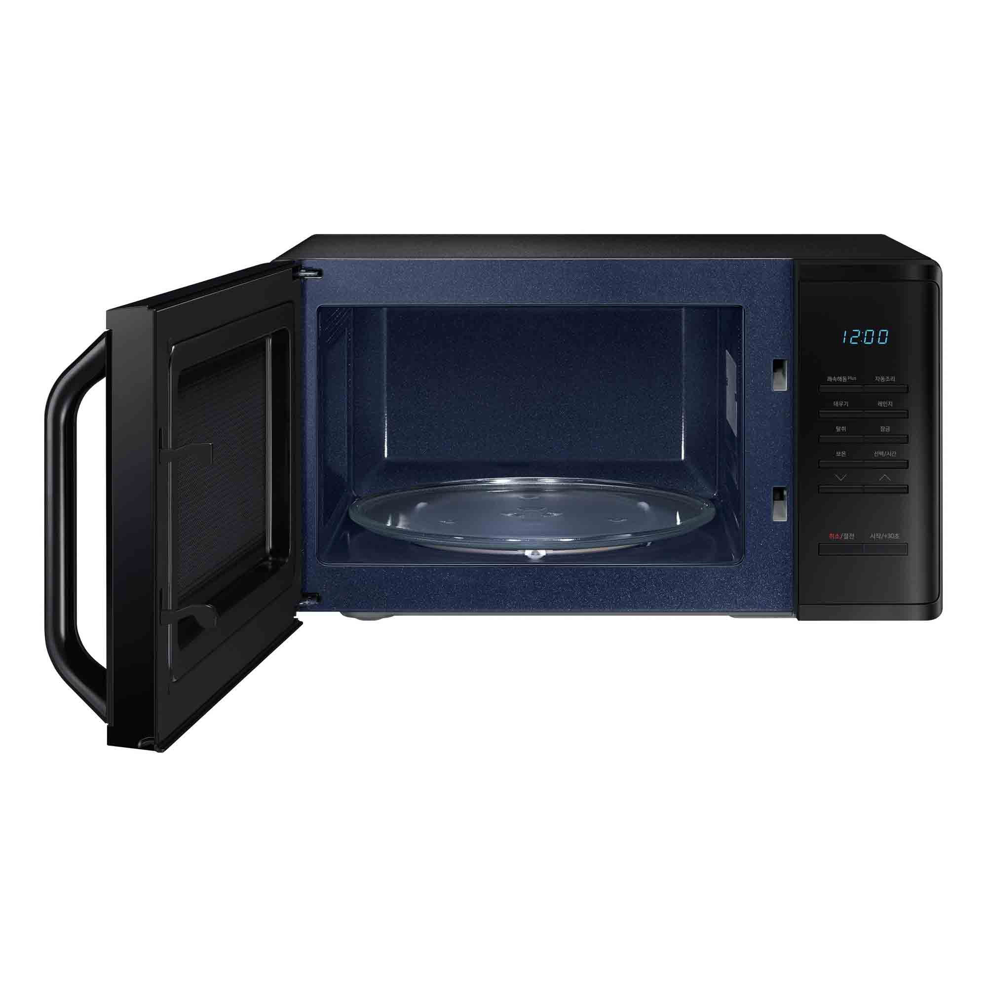 Samsung 23L 900W Solo Microwave Oven with Triple Distribution System in Black - MS23K3515AKEU image 1