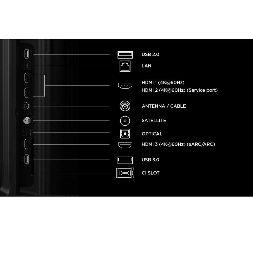 TCL 50P7L-UK 50 Inch, Ultra HD QLED Television, Google TV, Freeview HD