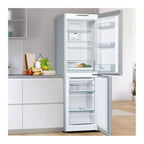 Bosch KGN34NLEAG 186cm Tall Fridge Freezer, 193L Fridge, 105L Freezer, 60cm Wide, NoFrost, Silver image 2