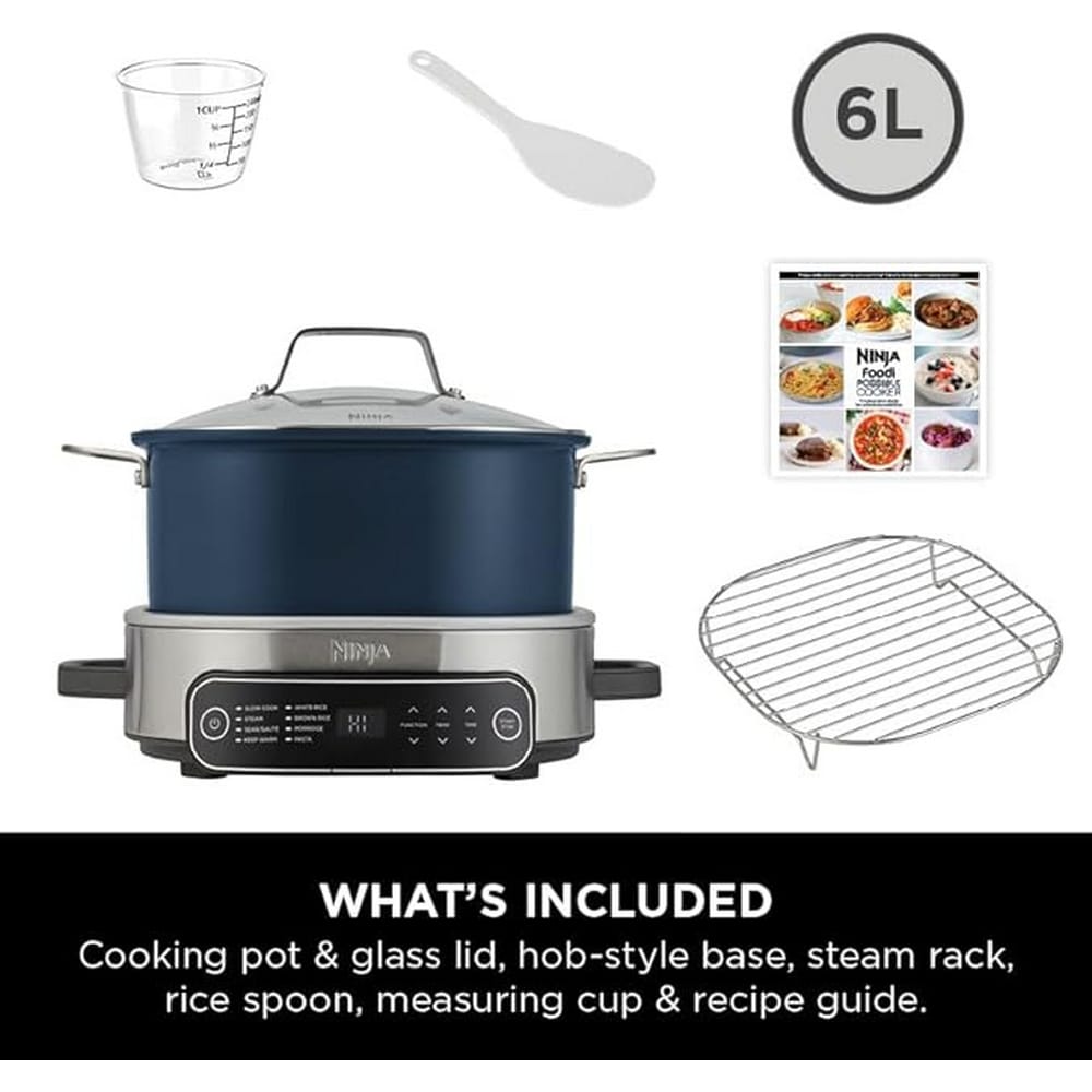 Ninja Foodi 8-Mode 6L PossibleCooker Rice & Slow Cooker - MC1101UK image 1