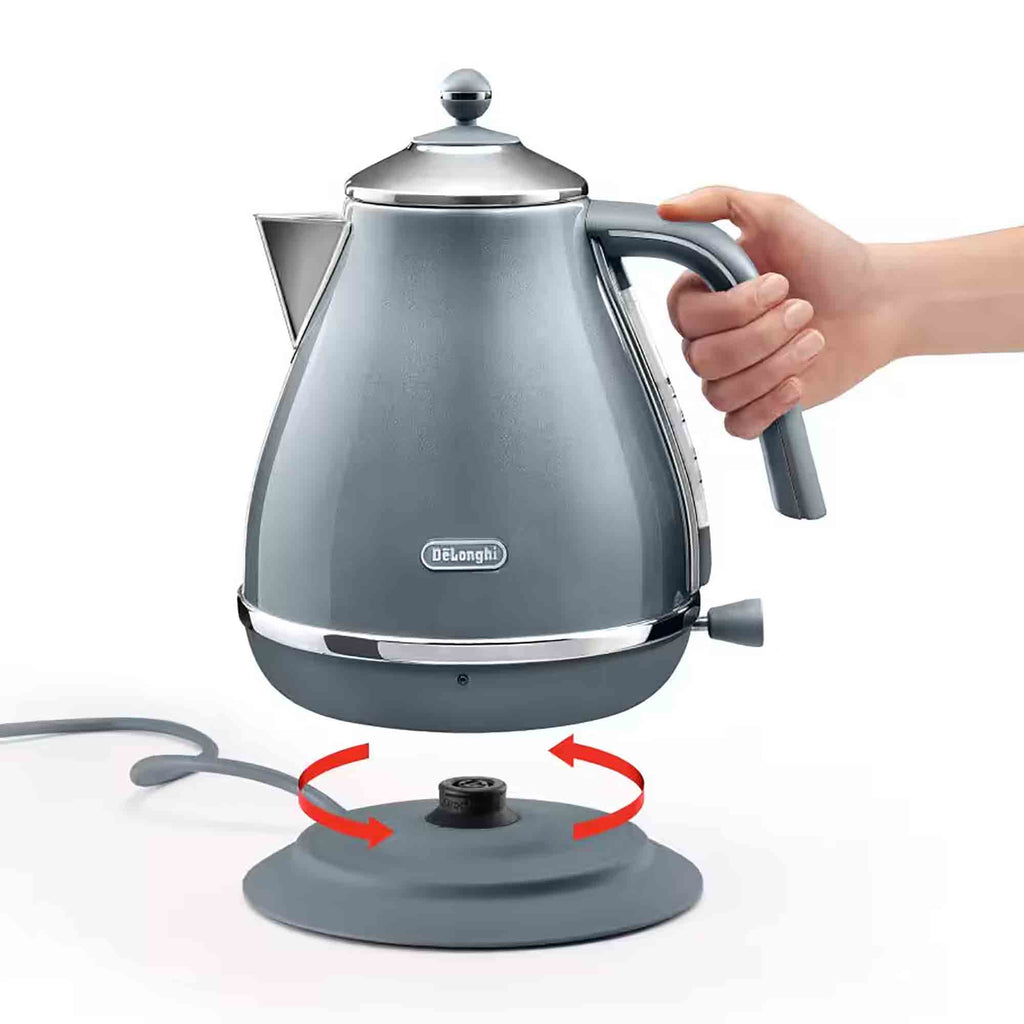 Delonghi Icona Metallics Kettle in Blue - KBOT3001AZ image 4