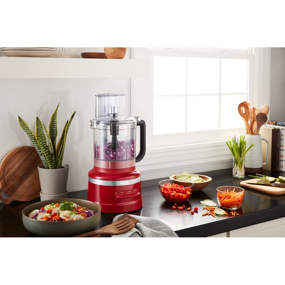 KitchenAid 3.1L Artisan Food Processor in Empire Red 5KFP1319BER image 2