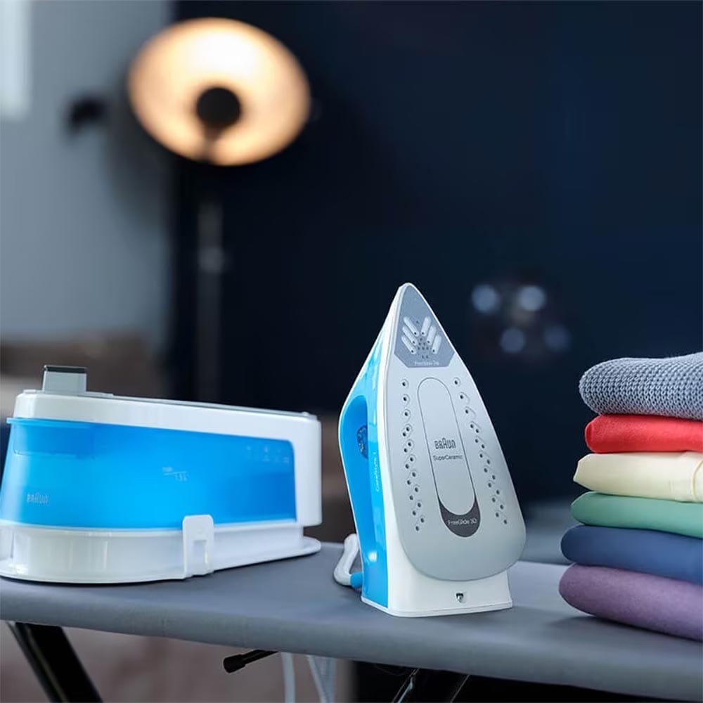 Braun CareStyle 1 Steam Generator Iron in White & Blue - IS1012 image 2
