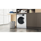 Hotpoint NDBE9635WUK 9kg Wash, 6kg Dry, 1400 Spin, Freestanding Washer Dryer, White image 3