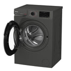 Blomberg LWA18461G 8kg, 1400 Spin, Freestanding Washing Machine with Quick Wash, Graphite image 2