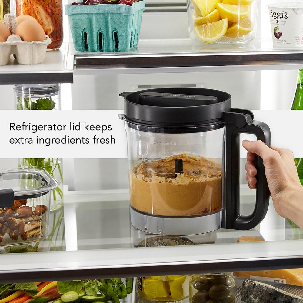 KitchenAid 5KFP0921BOB 2.1L Food Processor in Onyx Black image 7