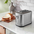 KitchenAid Manual Control 2 Slot Toaster in Stainless Steel 5KMT2109BSX image 3