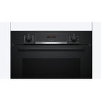 Bosch HQA534BB3B Built In Single Electric Multifunction Oven with Grill, Black image 1
