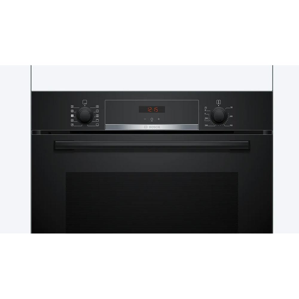 Bosch HQA534BB3B Built In Single Electric Multifunction Oven with Grill, Black image 1