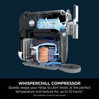 Ninja SLUSHi Frozen Drink Maker in Arctic Blue & Grey - FS301UK image 2