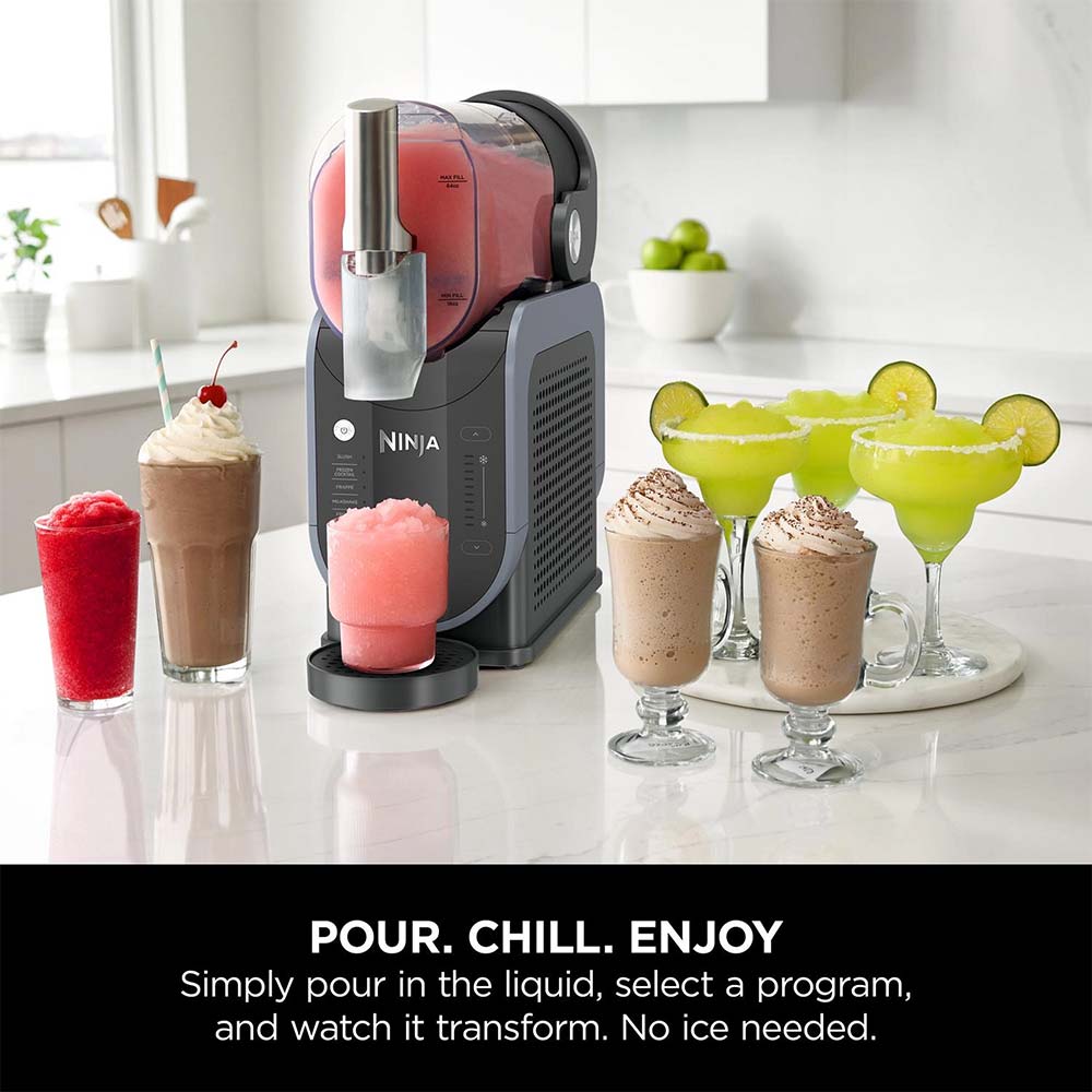 Ninja SLUSHi Frozen Drink Maker in Arctic Blue & Grey - FS301UK image 1