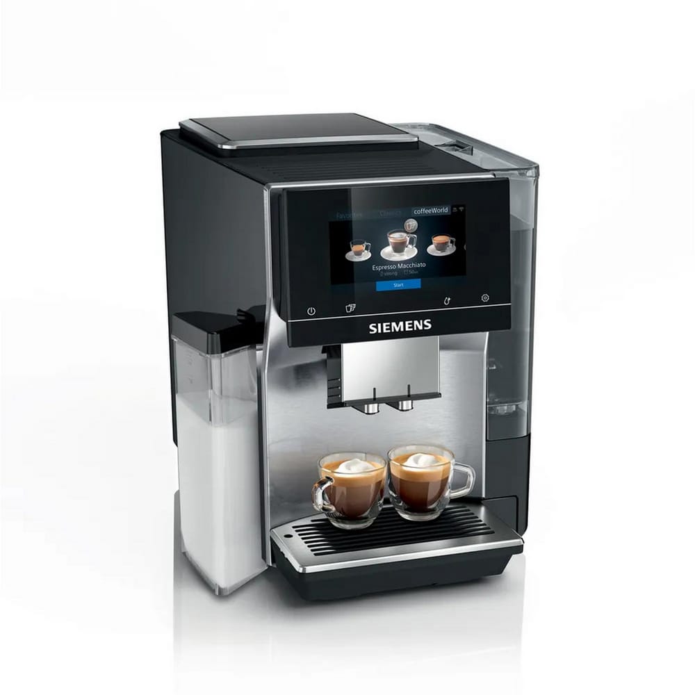 Siemens EQ700 Bean To Cup Coffee Machine in Stainless Steel - TQ717GB3 image 0