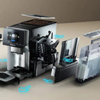 Siemens EQ700 Bean To Cup Coffee Machine in Stainless Steel - TQ717GB3 image 3