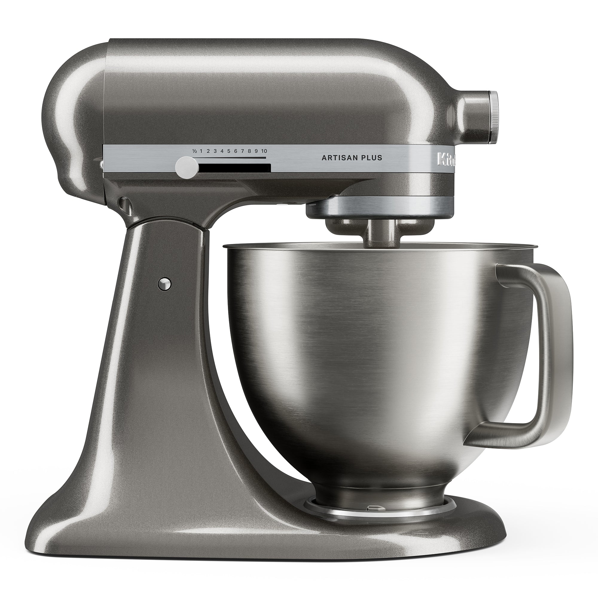 KitchenAid Artisan Plus 4.7L Tilt-Head Stand Mixer – 50 Medallion Silver – 5KSM50PKVBMS