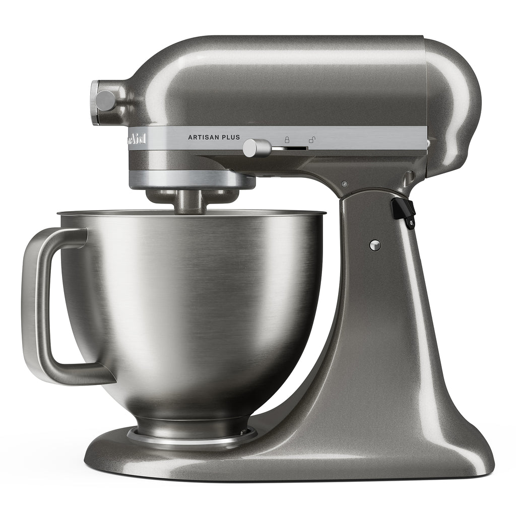 KitchenAid Artisan Plus 4.7L Tilt-Head Stand Mixer – 50 Medallion Silver – 5KSM50PKVBMS