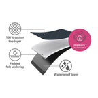 Joseph Joseph Pocket Plus Folding Blue Ironing Board with Advanced Cover - 50010 image 2