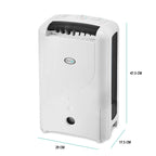 EcoAir DD1 Simple Mk3 Desiccant Dehumidifier in Black image 1