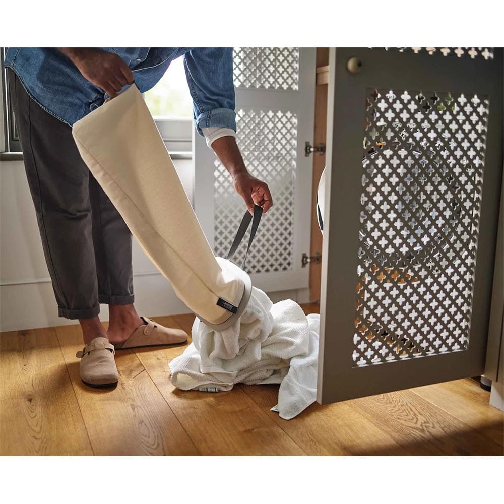 Joseph Joseph Tota 60 Litre Laundry Basket in Ecru - 50019 image 4