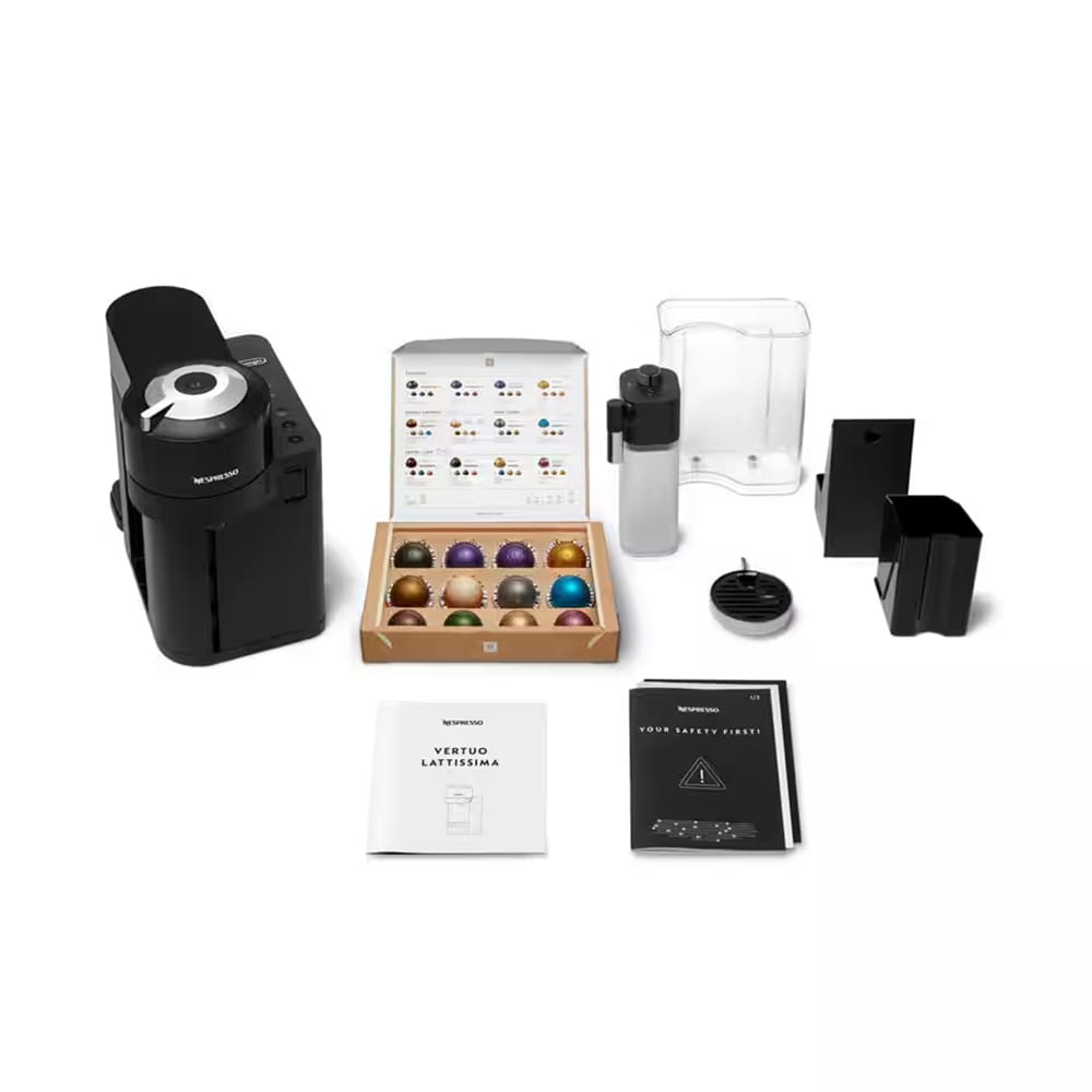 Delonghi Vertuo Lattissima Coffee Machine in Black - ENV300B image 5