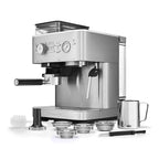 KitchenAid Semi Automatic Espresso Machine with Burr Grinder in Stainless Steel - 5KES6551BSX image 3