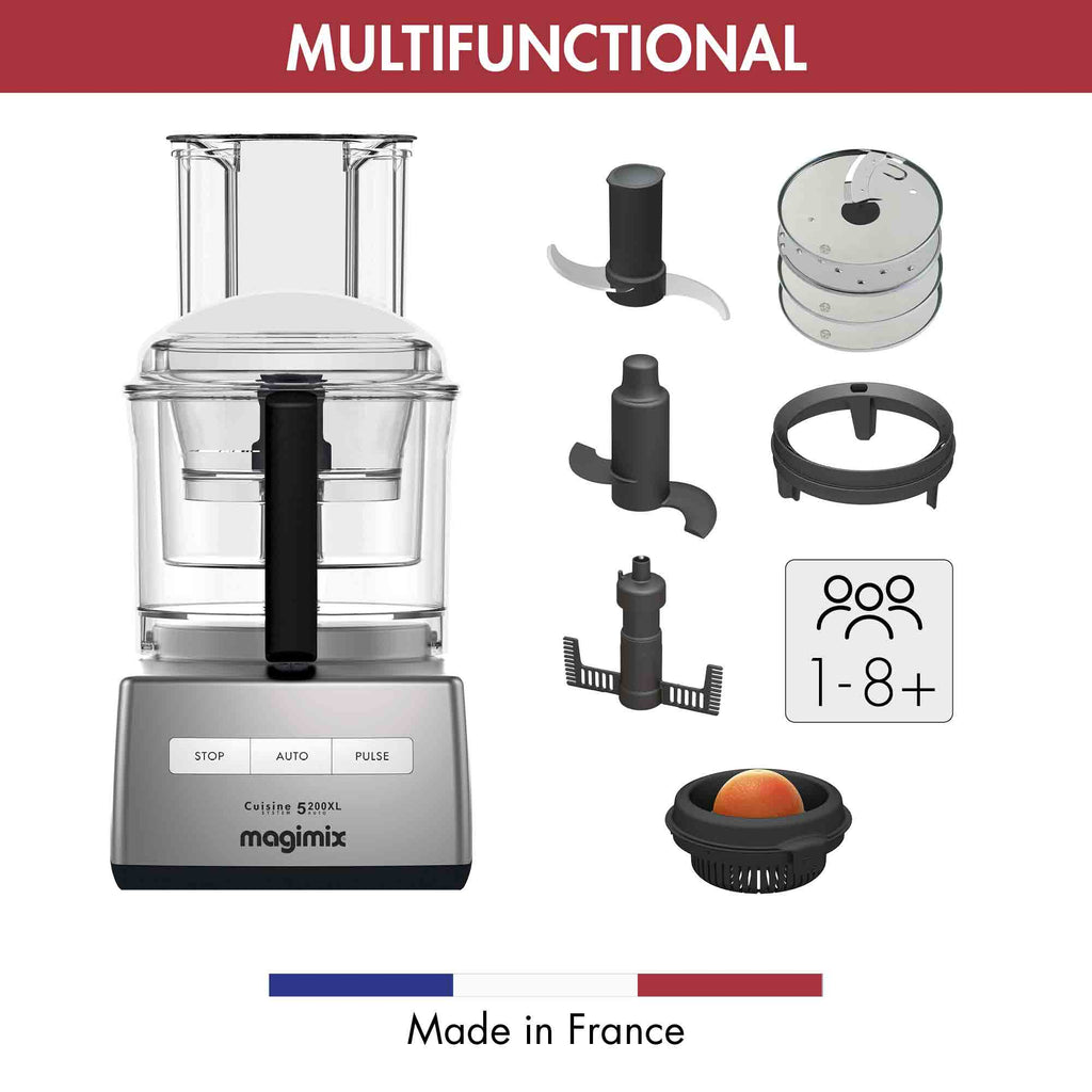 Magimix 5200XL Food Processor in Satin - 18591 image 2